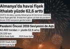 Almanya’da havai fişek ithalatı yüzde 62,6 arttı