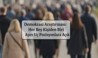 Demokrasi araştırması: Her beş kişiden biri aşırı görüşlere açık