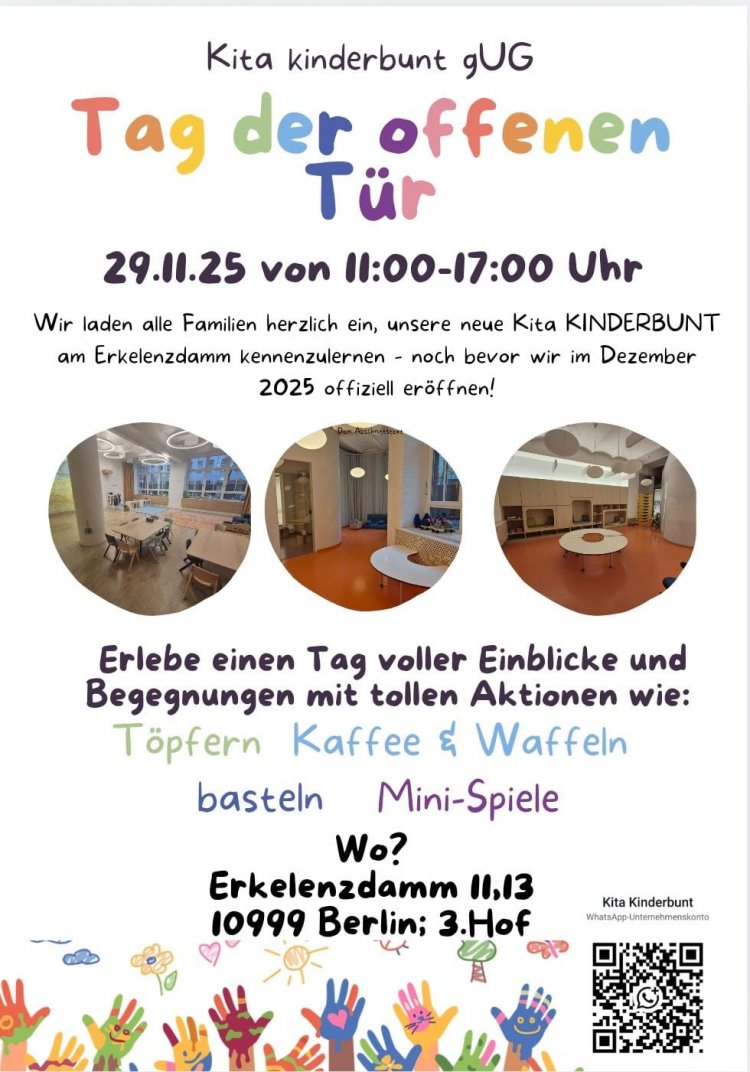 Kita Kinderbunt’ta “Açık Kapı Günü”: Aileler için erken tanıtım etkinliği