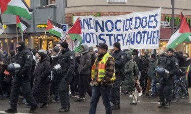 Neukölln’de yılın son İsrail karşıtı protestosu: Tepkiler yıl boyunca sürdü