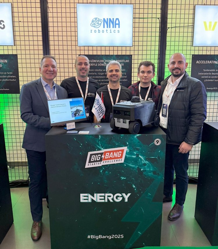 Onna Robotics, Big Bang Startup Challenge’da Yapay Zeka Tabanlı Rüzgâr Türbini Denetim Robotuyla Öne Çıktı
