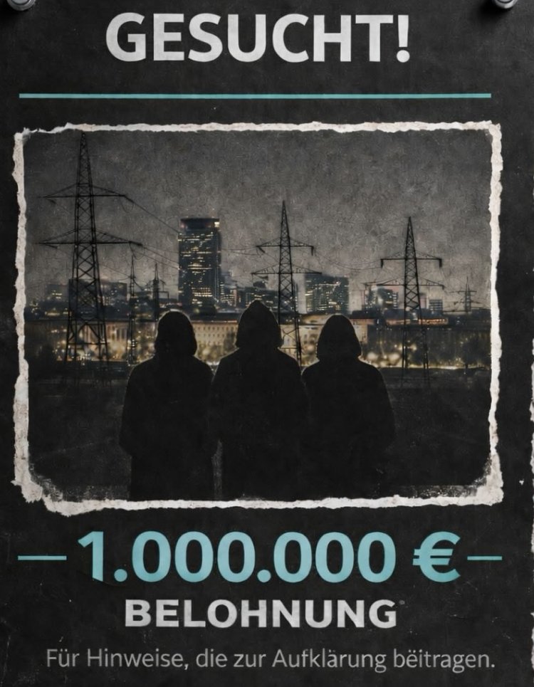 Berlin’de elektrik altyapısına saldırı: 1 milyon Euro ödül ilan edildi