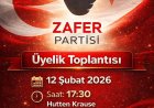 Zafer Partisi Berlin yapılanması yönetimini duyurdu