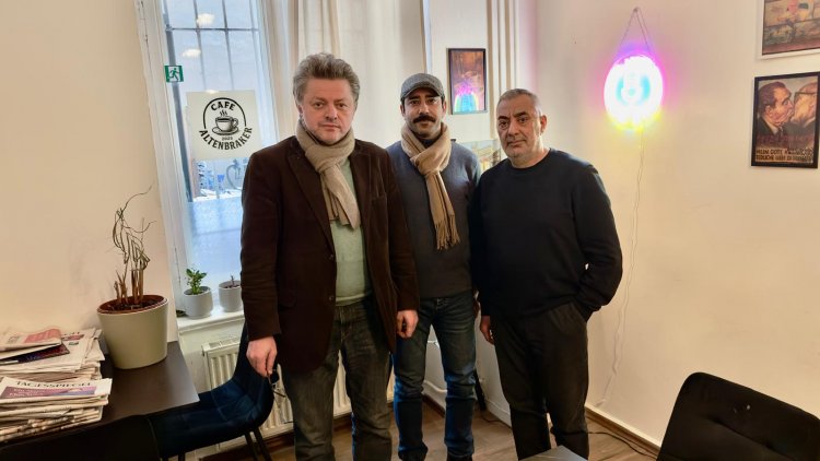 Doç. Dr. Alper Yılmaz, Berlin’deki isimlerle bir araya geldi