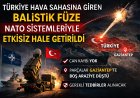 Türkiye hava sahasına giren balistik füze NATO sistemleriyle etkisiz hale getirildi