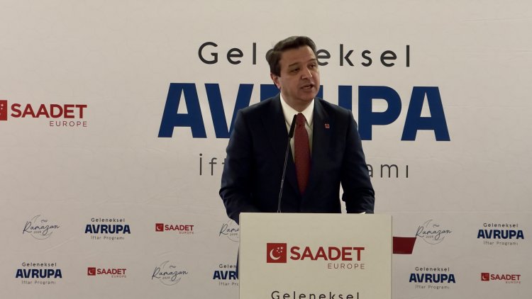 Saadet Partisi Avrupa teşkilatı Berlin’de iftar programında buluştu