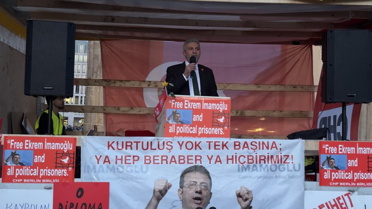 Berlin’de İmamoğlu için demokrasi ve adalet mitingi: 19 Mart’ta Brandenburg Kapısı’nda buluşma