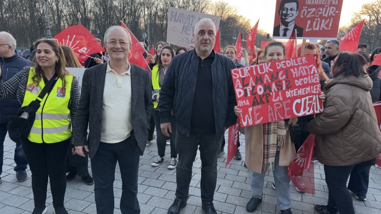 Berlin’de İmamoğlu için demokrasi ve adalet mitingi: 19 Mart’ta Brandenburg Kapısı’nda buluşma