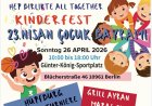 Berlin’de 23 Nisan coşkusu: Türkiyemspor’dan çok kültürlü “Kinderfest”