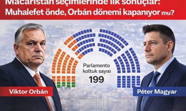 Macaristan seçimlerinde ilk sonuçlar: Muhalefet önde, Orbán dönemi kapanıyor mu?