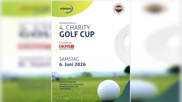 Berlin Fenerbahçeliler’den anlamlı organizasyon: 4. golf turnuvası kanserli çocuklar için düzenleniyor