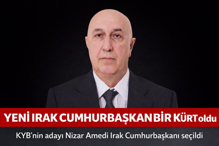 Irak’ta cumhurbaşkanlığı seçimi: KYB adayı Nizar Amedi göreve geldi