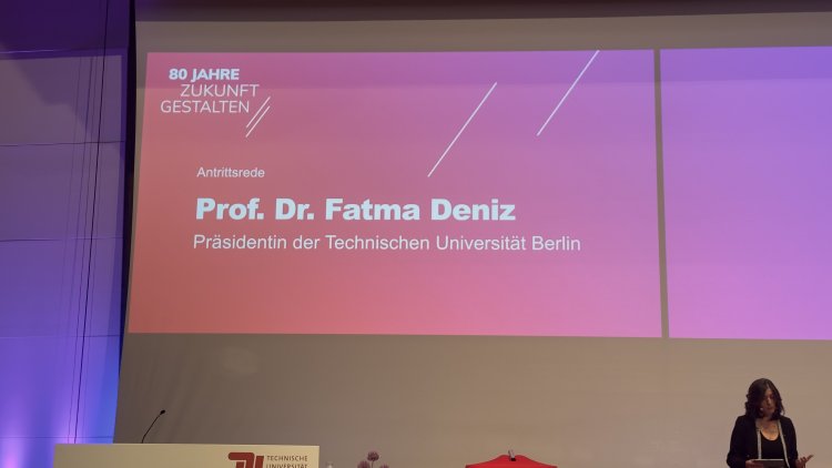 TU Berlin’de yeni dönem: Fatma Deniz göreve başladı, 80. yıl töreni uluslararası katılımla gerçekleşti