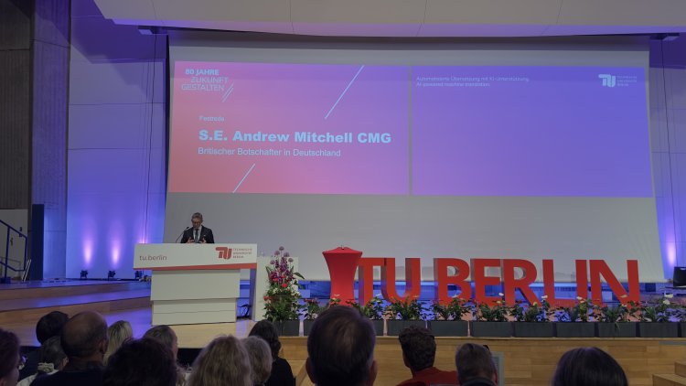 TU Berlin’de yeni dönem: Fatma Deniz göreve başladı, 80. yıl töreni uluslararası katılımla gerçekleşti