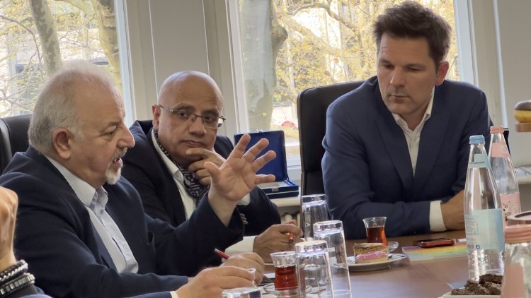 SPD’li Steffen Krach TDU’da iş dünyasıyla buluştu