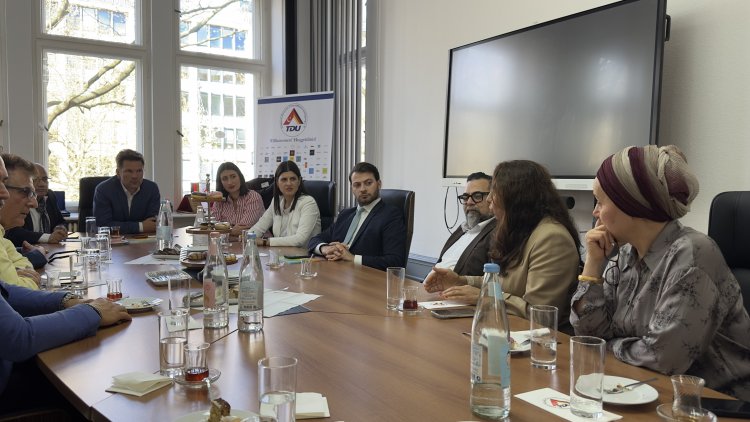 SPD’li Steffen Krach TDU’da iş dünyasıyla buluştu