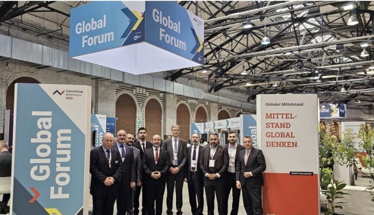 MÜSİAD Berlin, Almanya’nın en büyük KOBİ platformunda iş birliği temaslarını güçlendirdi