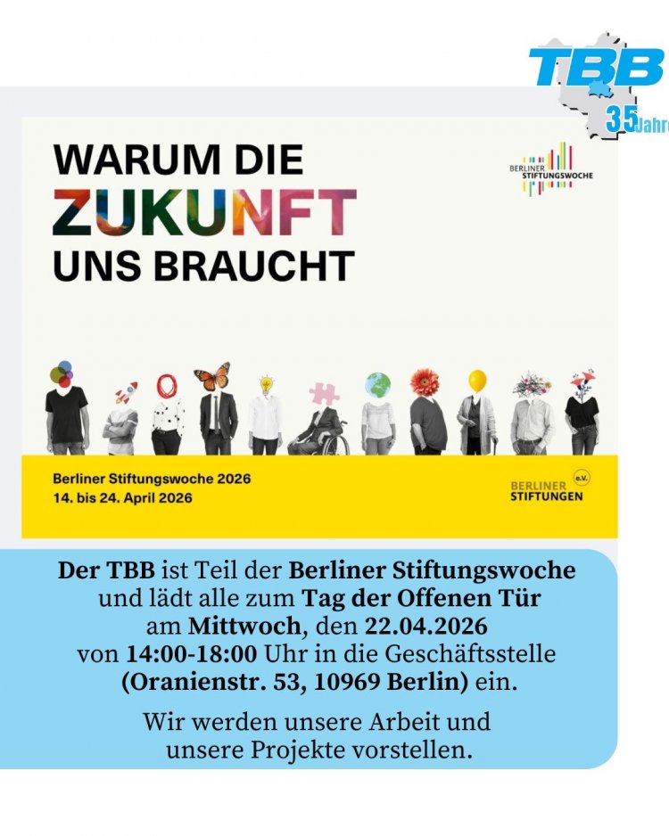TBB tanıtım günü Berlin Vakıflar Haftası kapsamında gerçekleştirildi