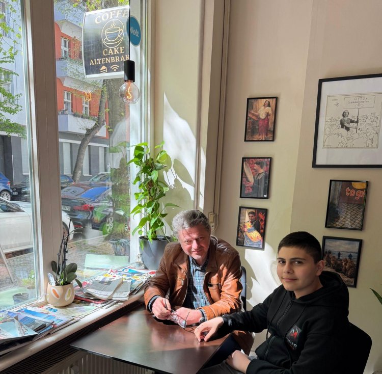 Berlin’de gazeteciler bir araya geldi