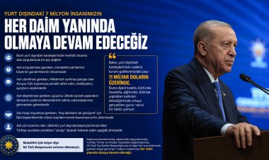 Erdoğan’dan Avrupa Türk toplumuna mesaj: “7 milyon insanımızın her daim yanında olmaya devam edeceğiz”