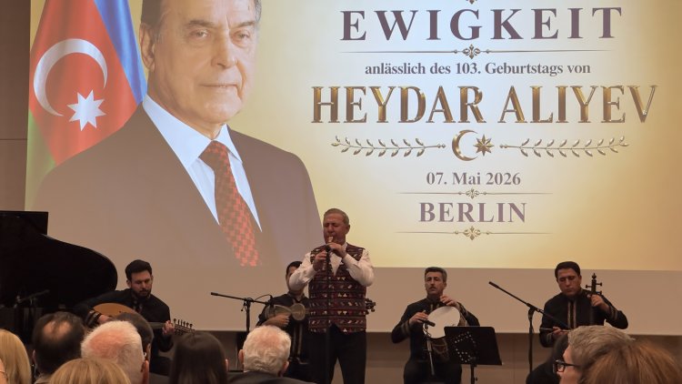 Berlin’de Heydar Aliyev anısına “Ewigkeit” konseri düzenlendi