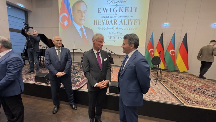 Berlin’de Heydar Aliyev anısına “Ewigkeit” konseri düzenlendi