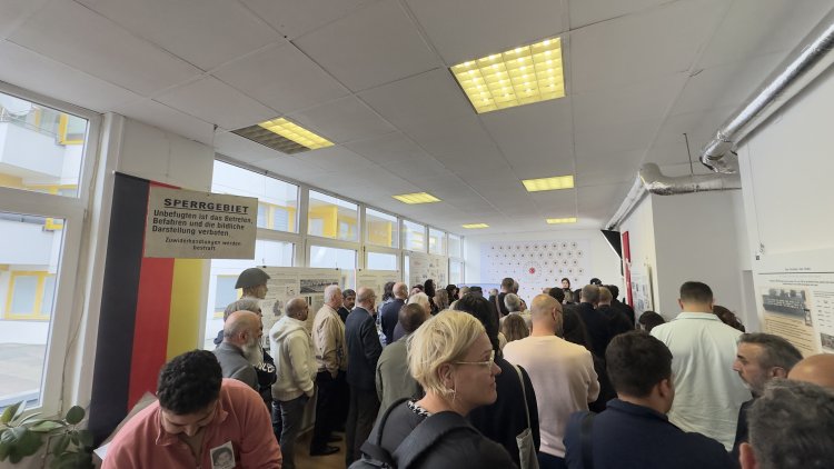 Berlin’de “Çetin Mert Dosyası” sergisi açıldı