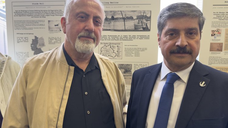 Berlin’de “Çetin Mert Dosyası” sergisi açıldı