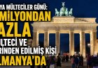 Almanya’da 4 milyondan fazla mülteci ve yerinden edilmiş kişi yaşıyor