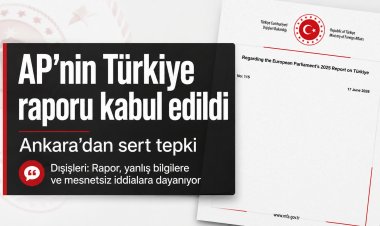 Avrupa Parlamentosu Türkiye raporunu kabul etti, Ankara sert tepki gösterdi