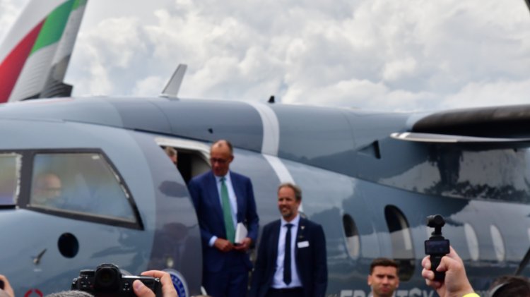 Merz ILA 2026’da yeni havacılık stratejisini açıkladı: “Almanya hava ve uzay teknolojilerinde öncü kalacak”