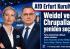 AfD Erfurt Kurultayı’nda Weidel ve Chrupalla yeniden seçildi