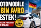 Elektrikli Araçta Yeni Teşvik Paketi