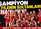 Şampiyon Filenin Sultanları! Türkiye, VNL’de İkinci Kez Dünyanın Zirvesinde