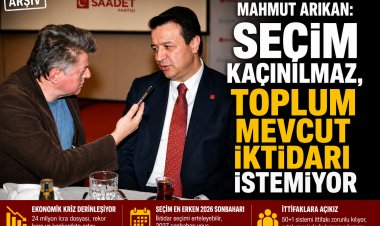 Mahmut Arıkan: Türkiye’nin yeni bir yüze, yeni bir siyasete ihtiyacı var