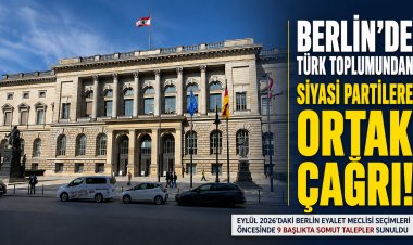 Berlin’deki Türk STK’larından Siyasi Partilere Ortak Çağrı: “Taleplerimizi Açıklayın”