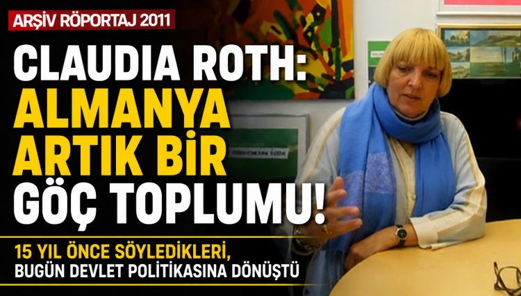 2011’den 2026’ya: Claudia Roth’un göç ve katılım vizyonu bugün hâlâ Almanya siyasetinin merkezinde