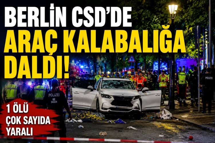 Berlin CSD’de araç kalabalığa girdi: Çok sayıda yaralı