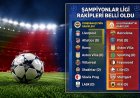 Şampiyonlar Ligi’nde Türk Takımlarının Rakipleri Belli Oldu