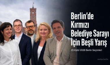 Berlin’de Kırmızı Belediye Sarayı İçin Beşli Yarış