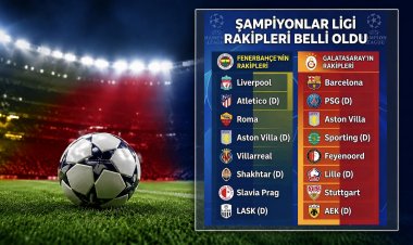 Şampiyonlar Ligi’nde Türk Takımlarının Rakipleri Belli Oldu