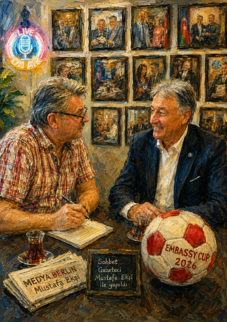 Embassy Cup 2026 öncesi Berlin’de futbol diplomasisi