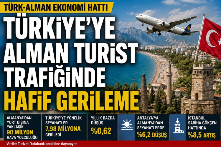Türk-Alman ekonomi hattında turizm trafiği: Türkiye’ye Alman ziyaretçilerde sınırlı gerileme