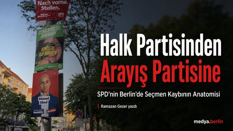 Halk Partisinden Arayış Partisine: SPD’nin Berlin’de Seçmen Kaybının Anatomisi