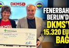 Fenerbahçe Berlin’den DKMS’ye 15 bin 320 Euro: 300’den fazla yeni umut