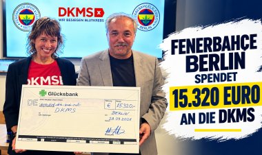Fenerbahçe Berlin spendet 15.320 Euro an die DKMS