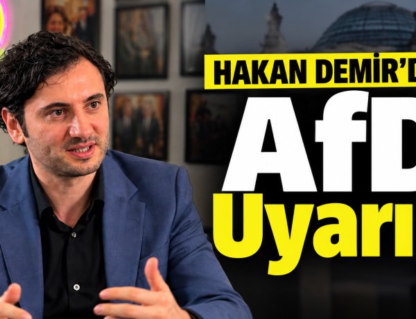 Hakan Demir’den AfD uyarısı: Demokrasi kendi araçlarıyla korunmalı