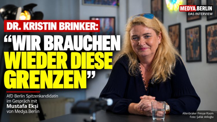 Mustafa Ekşi fragt, Kristin Brinker antwortet: AfD-Spitzenkandidatin über Migration, Rechtsextremismus und Berlin