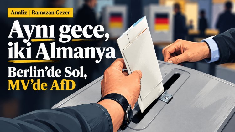 Aynı gece, iki Almanya: Berlin’de Die Linke, Mecklenburg-Vorpommern’de AfD birinci