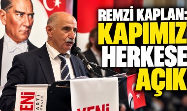 Remzi Kaplan: Berlin’de kapımız toplumun her kesimine açık olacak